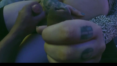 Emma Ink, a tattooed and hot trans girl sucks and gives hot to the gifted - BBC