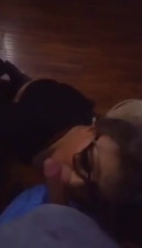 Amature tranny girlfriend sucking boyfriend dick pt.2