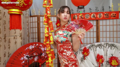 AB079 Chinese New Year Special-Body couplet Tickling and cumshot 新春特辑-人体春联挠痒射精