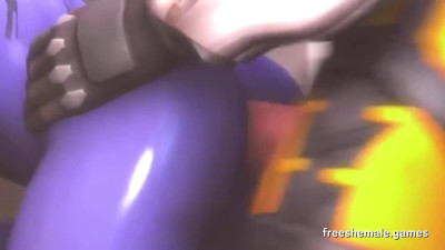 NEW 3D Shemale FUTANARI 2023 Game Sex Animations Part 3