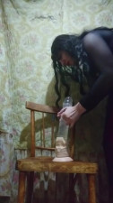 Lady Alice compilation 01 huge dildo and deep anal session. lingerie, pantihose, high heels