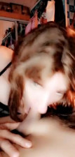 Miss Luv - CD sucks ladyboy cock