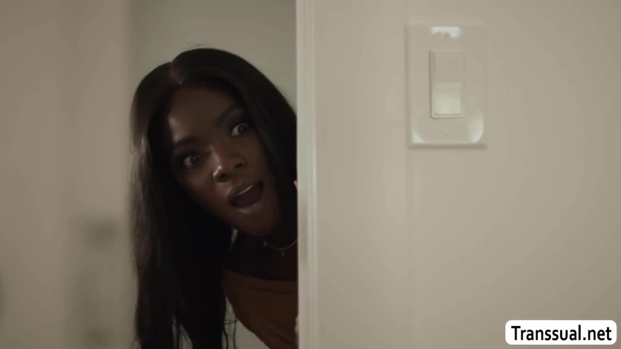 Watch Thirsty TS gets her wet ass toyed and fucked by perv roommate; Shemale Porn Videos | TranSexBig.