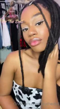 Sexy black trans