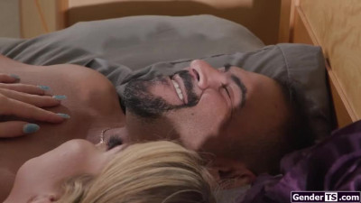 Big tits shemale Gracie Jane rimmed and analed by sugardaddy
