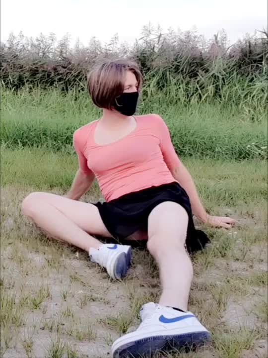 Watch Flashing and play in public Shemale Porn Videos | TranSexBig.