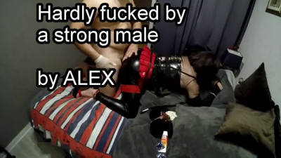 strong male fuck a mature shemale