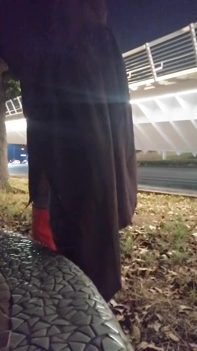 Watch Busty Curbside Cumshot Collection 2. Blue Stockings and Red Boots (01:01) Shemale Porn Videos | TranSexBig.