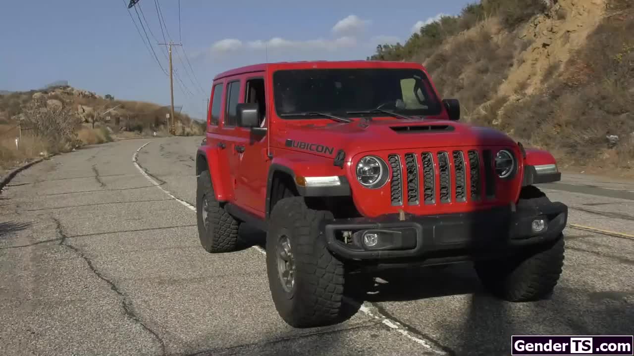 Watch GenderTS - Tgirl hitchhiker Claire Tenebrarum sucks cock to get a ride Shemale Porn Videos | TranSexBig.