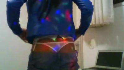 Sandra Zanerri slut strips to disco beat