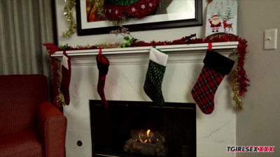 TGIRLSEX.XXX: Jill Pilll's Xmas Hardcore!