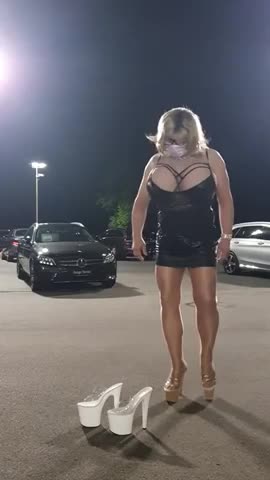 Watch cd w big tits big heels and sjiny pantyhose Shemale Porn Videos | TranSexBig.