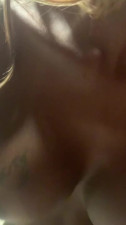 Blowjob at the hotel balcony