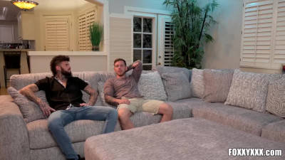 TRANSEROTICA Foxxy Seduces Steve Rickz And Ink Fit Into 3way