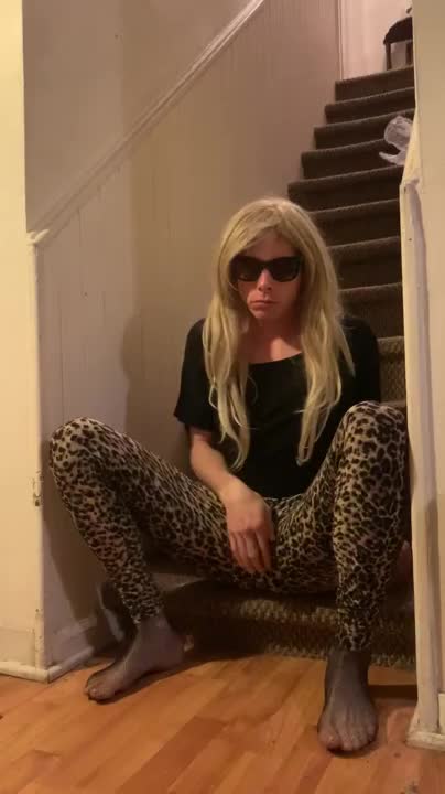 Watch Leopard print lingerie Miz Dayzee Shemale Porn Videos | TranSexBig.