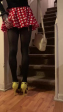 Minnie Mouse cosplay slut Miz Dayzee