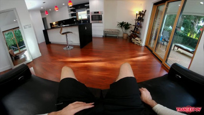 TRANSEXPOV: Alexa Scout Sits On Your Cock!