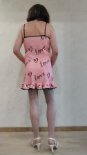 Girl in a nightgown