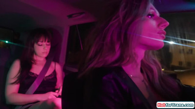 Big tits shemale Jade Venus licks and bangs Whitney Wright