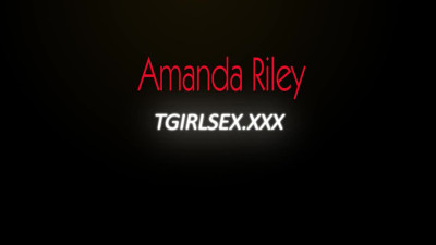 TGIRLSEX.XXX: Amanda Riley Is Your Christmas Surprise!