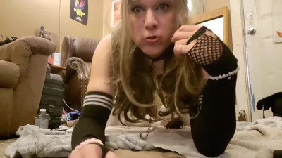 Futah Sissy Fucks Herself till she Cums