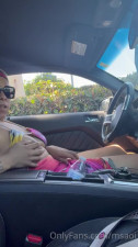 Car Cumshot