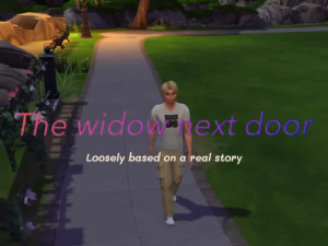 The widow next door (mature futa)
