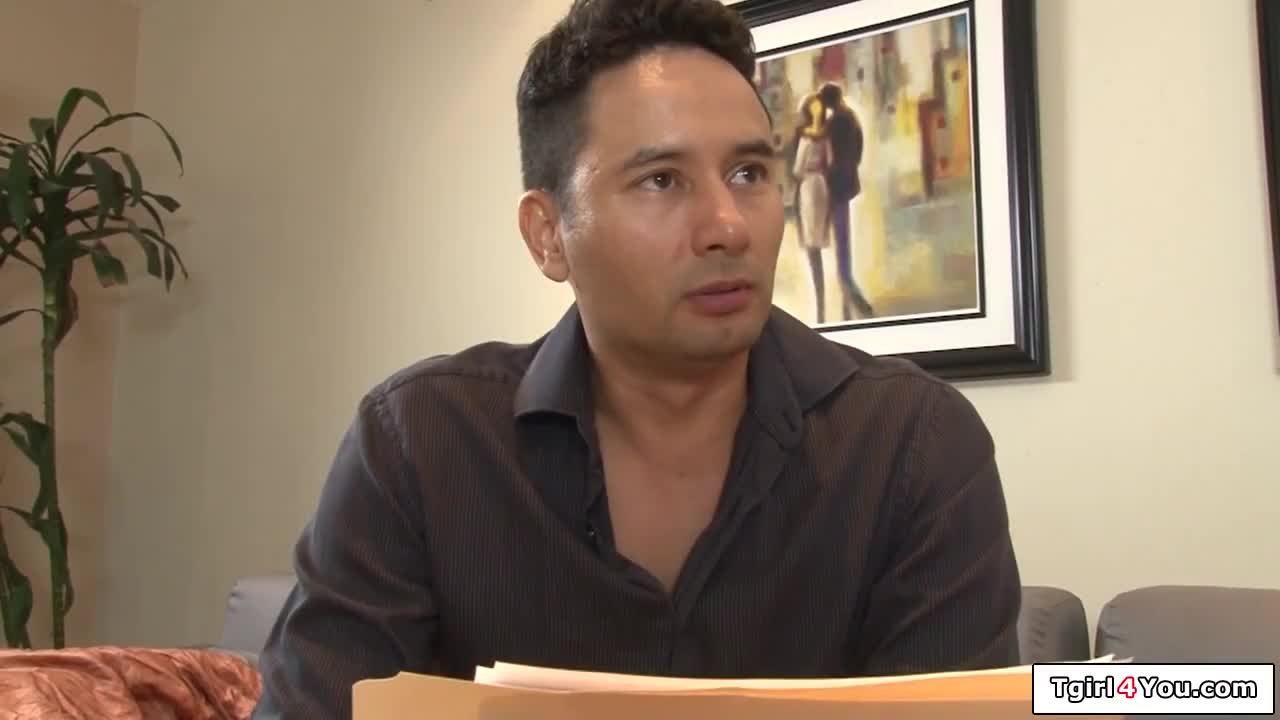 Watch Busty trans babysitter Aubrey Kate is rimmed and anal fucked Shemale Porn Videos | TranSexBig.