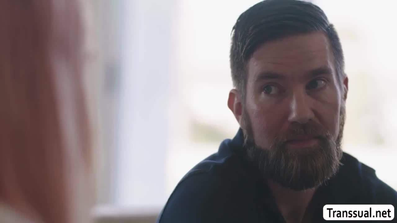 Watch Sad shemale gets ass licked and banged by her new stepdad Shemale Porn Videos | TranSexBig.